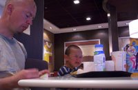 In de McDonald's voel ik me niet helemaal happy